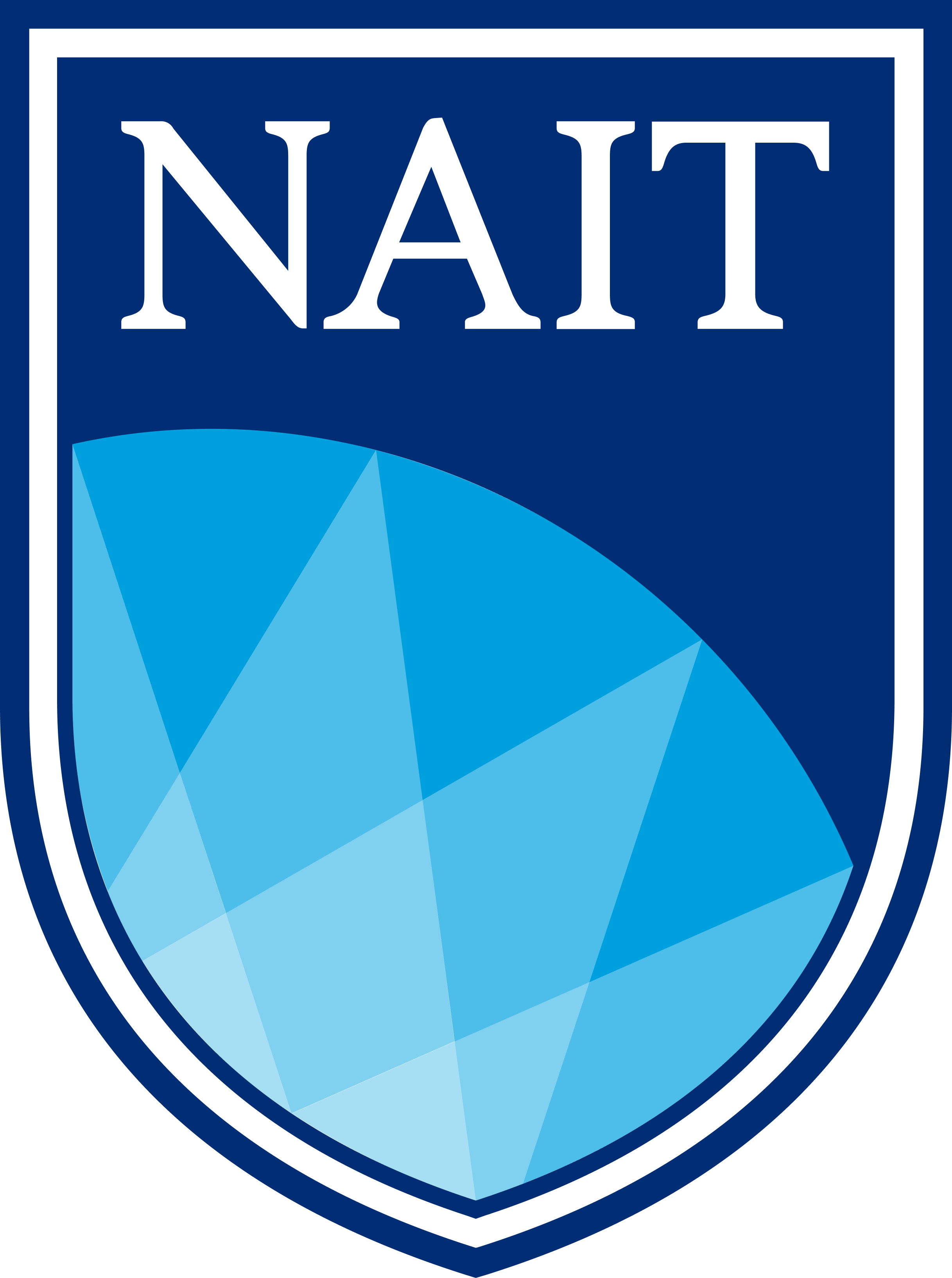 Logo for Northern Alberta Institute of Technology (NAIT) on a transparent background