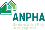 Logo for Alberta Network of Public Housing Agencies on a transparent background