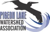 Logo for Pigeon Lake Watershed Association on a transparent background