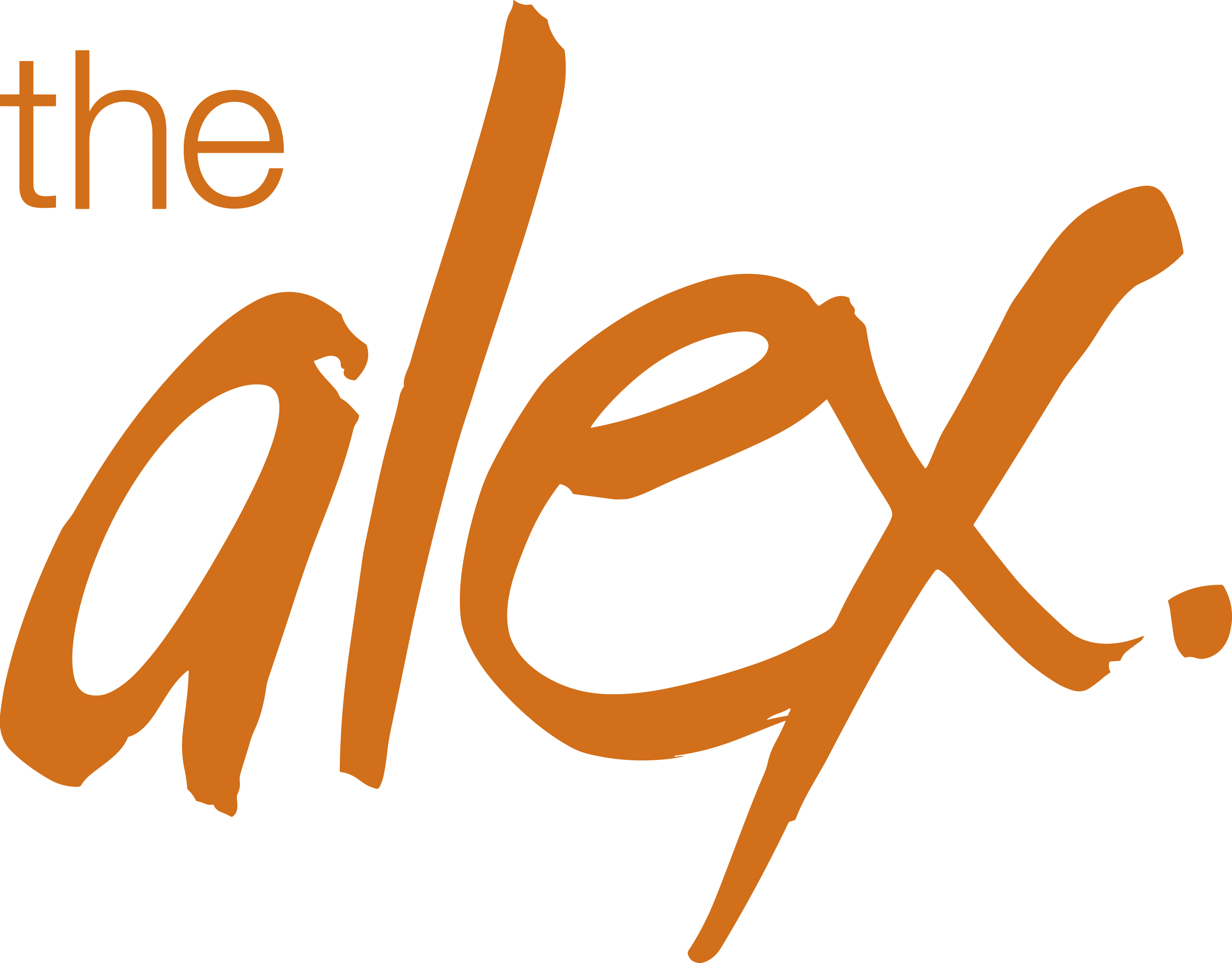 Logo for The Alex on a transparent background