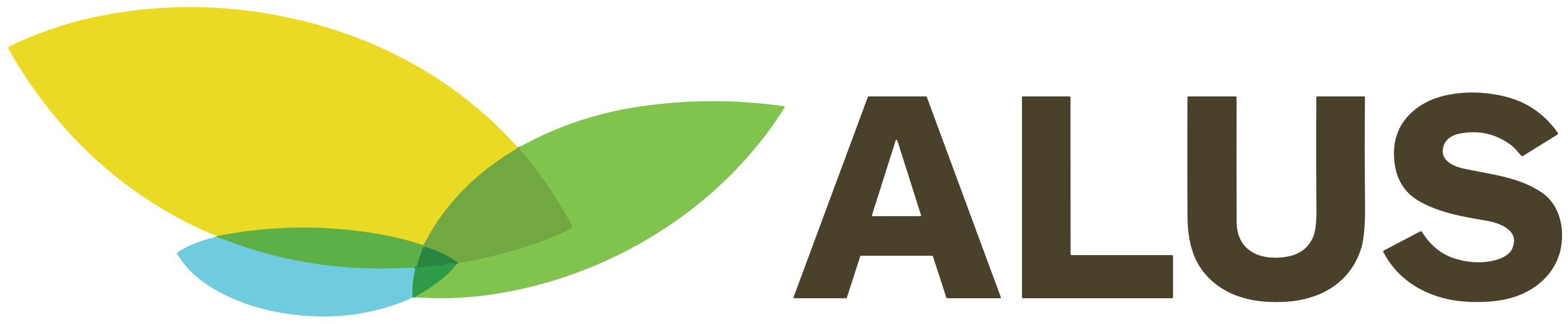 Logo for Alternative Land Use Services (ALUS) on a transparent background