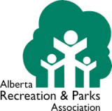 Logo for Alberta Recreation & Parks Association on a transparent background