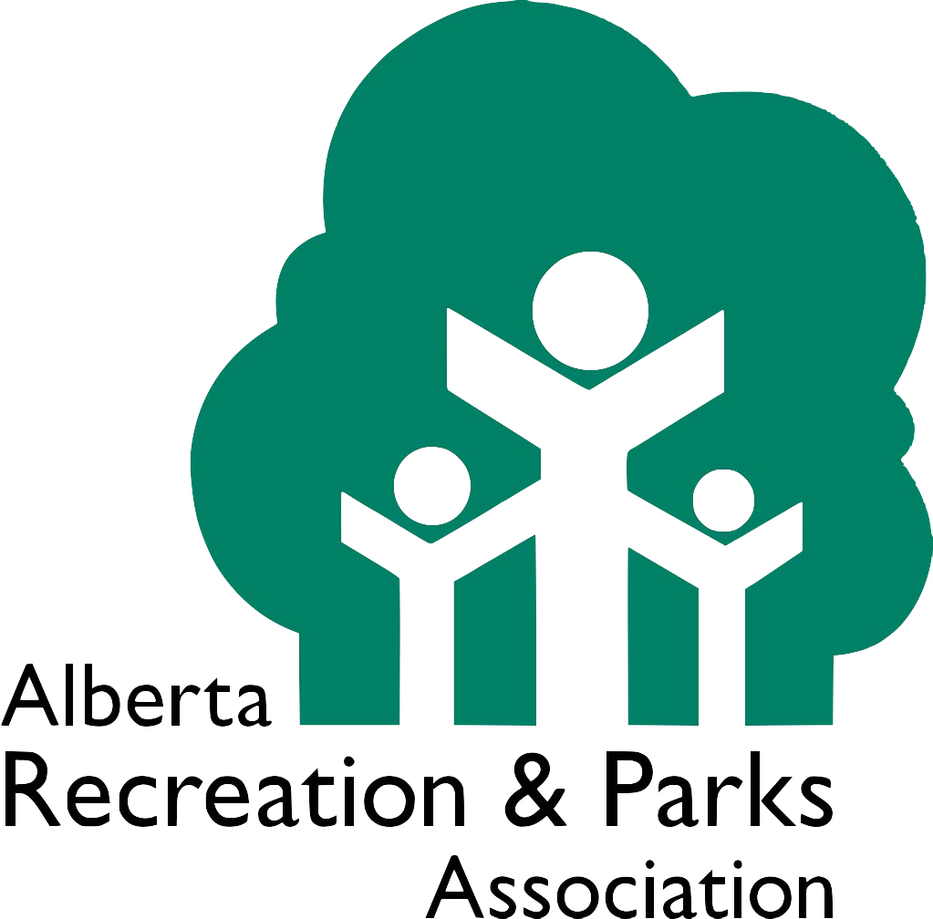 Logo for Alberta Recreation & Parks Association on a transparent background