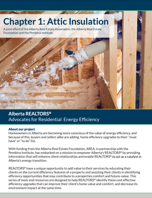 Alberta Realtors: Advocates for Residential Energy Efficiency - Chapter 1: Attic Insulation