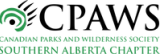 Logo for Canadian Parks and Wilderness Society (CPAWS) on a transparent background