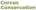 Logo for Corvus Conservation on a transparent background