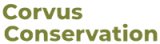 Logo for Corvus Conservation on a transparent background