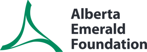 Logo for Alberta Emerald Foundation on a transparent background