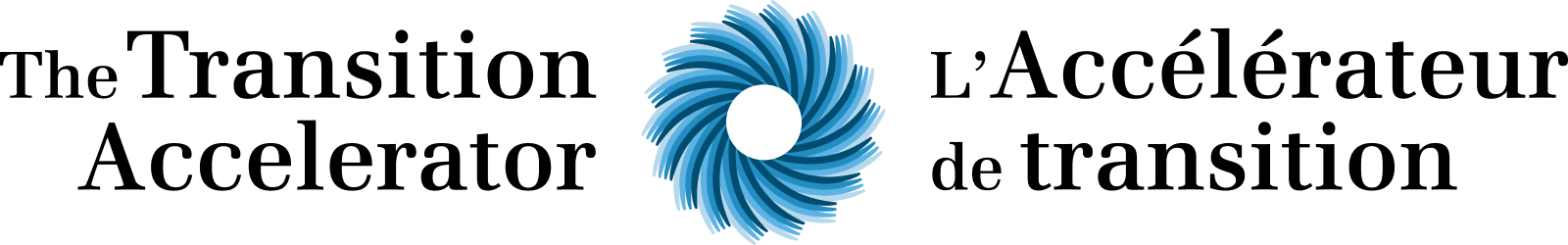 Logo for Transition Accelerator on a transparent background