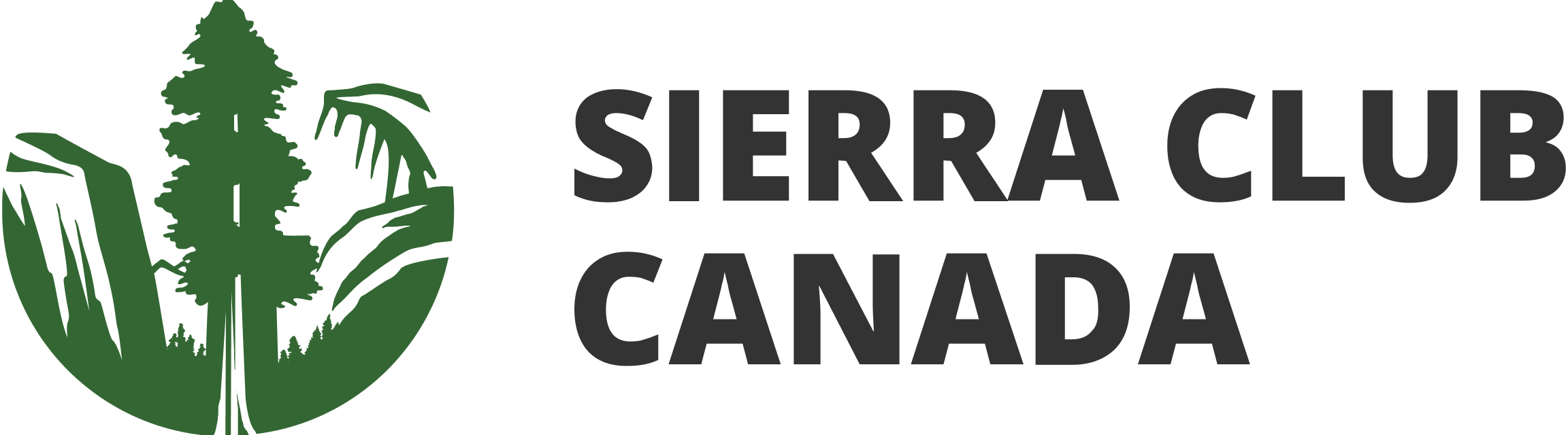 Logo for Sierra Club of Canada on a transparent background