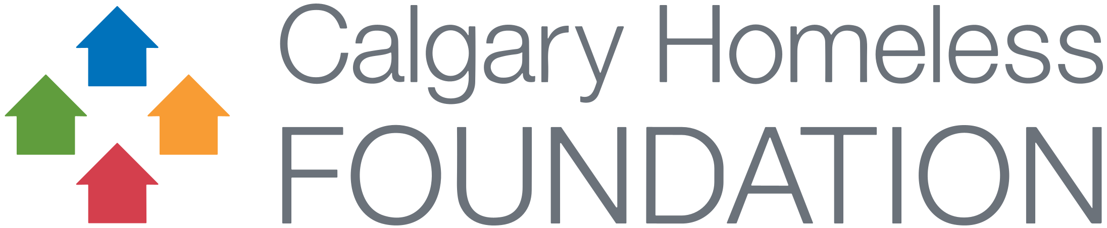 Logo for Calgary Homeless Foundation on a transparent background