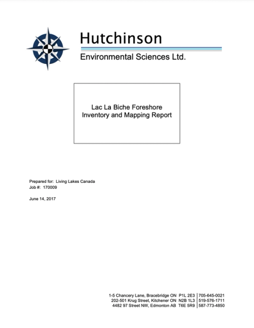 Lac La Biche Foreshore Inventory and Mapping Report