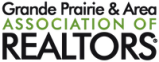 Logo for Grande Prairie Real Estate Board on a transparent background