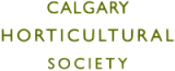 Logo for Calgary Horticultural Society on a transparent background