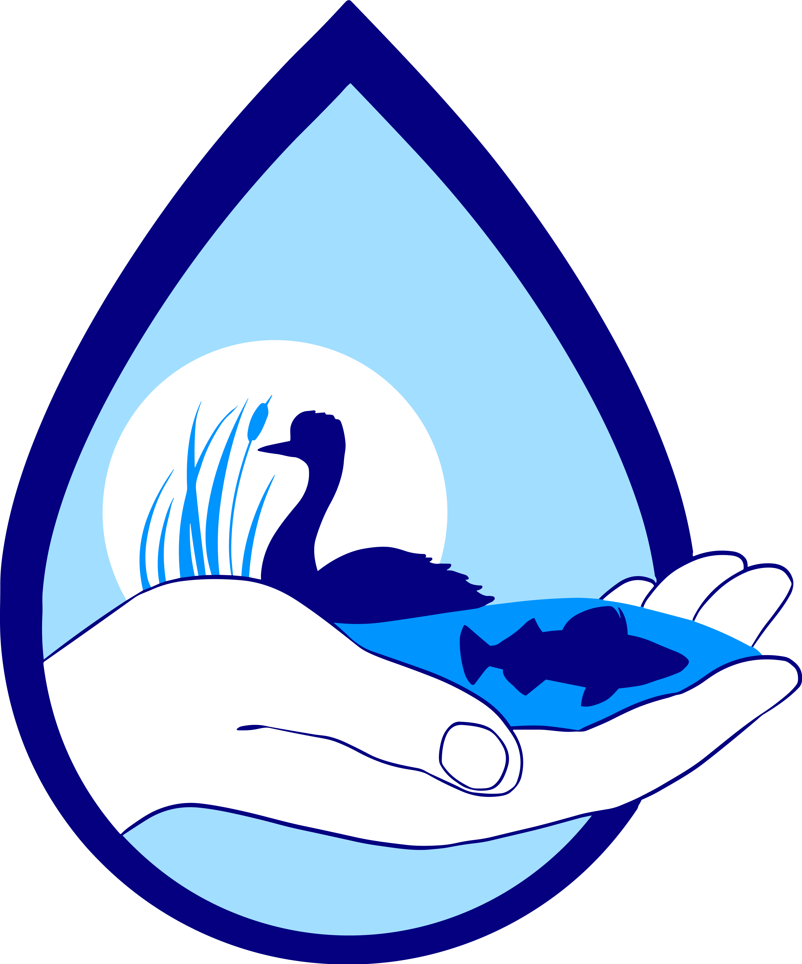 Logo for Stewards of the Lac la Biche Watershed on a transparent background