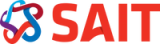 Logo for Southern Alberta Institute of Technology (SAIT) on a transparent background