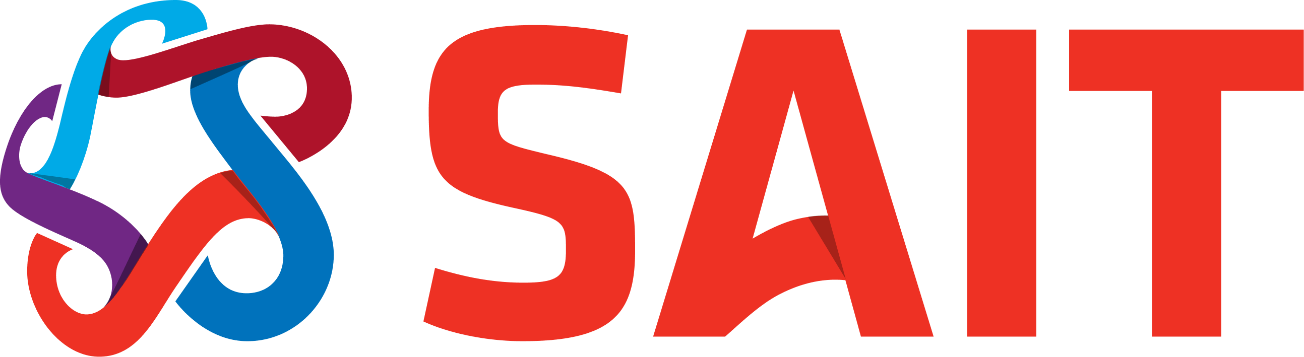Logo for Southern Alberta Institute of Technology (SAIT) on a transparent background