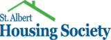 Logo for St. Albert Housing Society on a transparent background