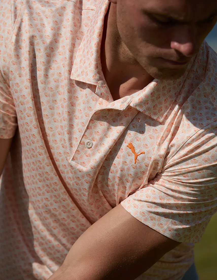 Puma golf clothing tops 