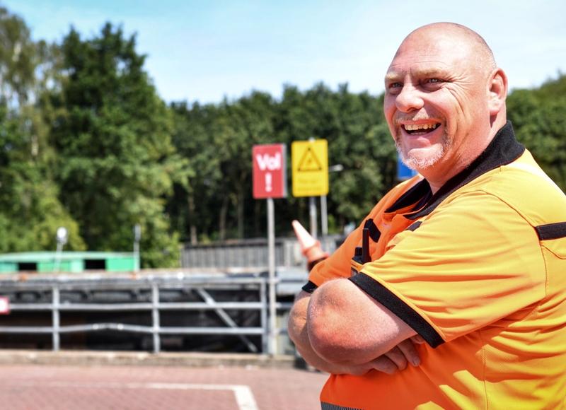 Medewerker afvalbrengpunt