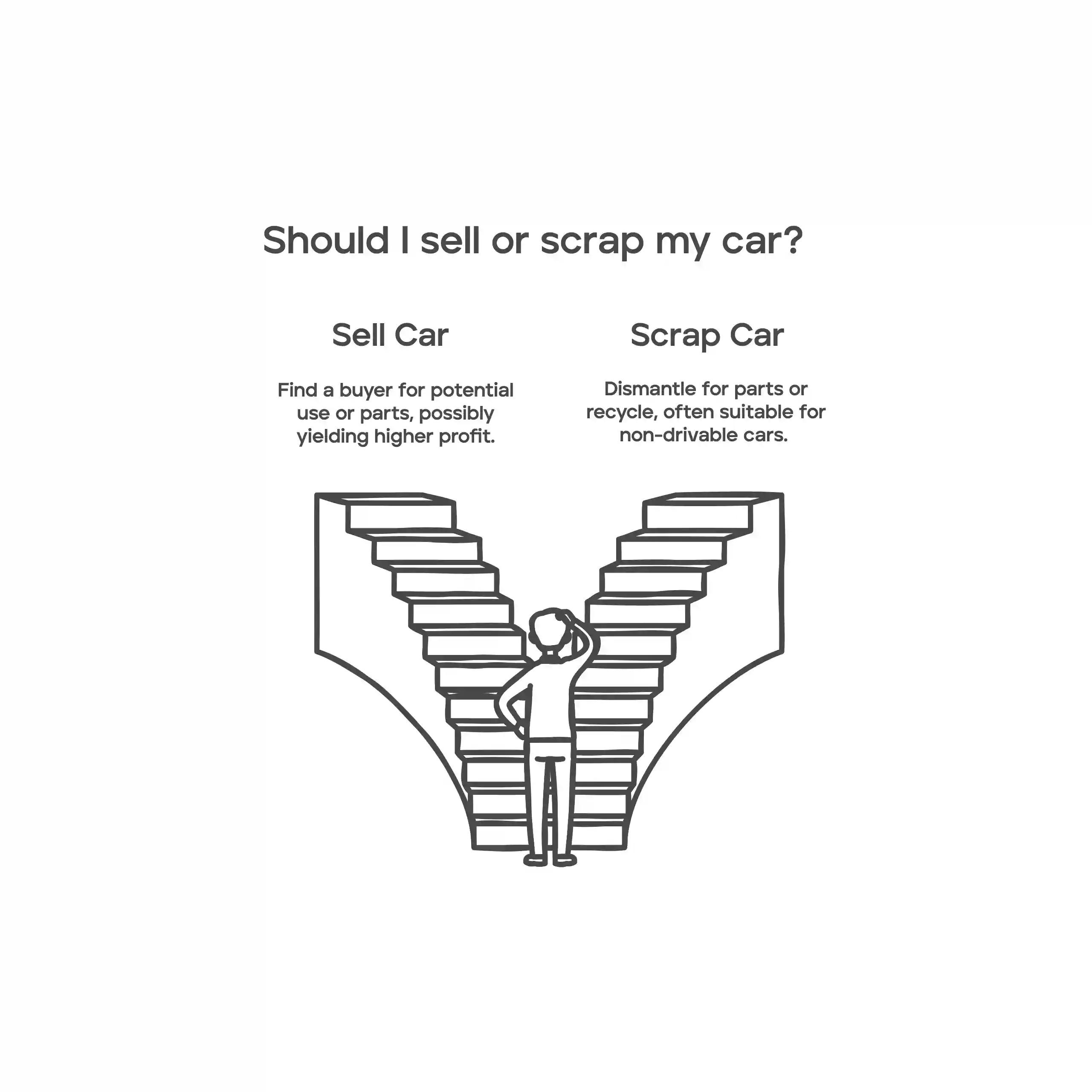sell or scrap car