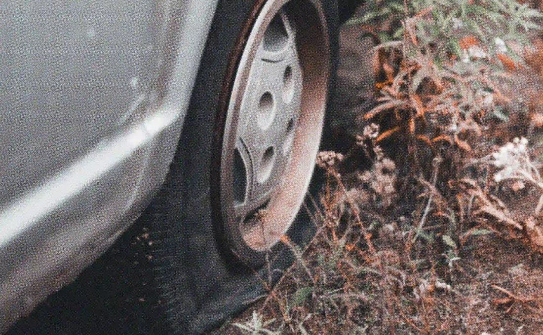 non-running car