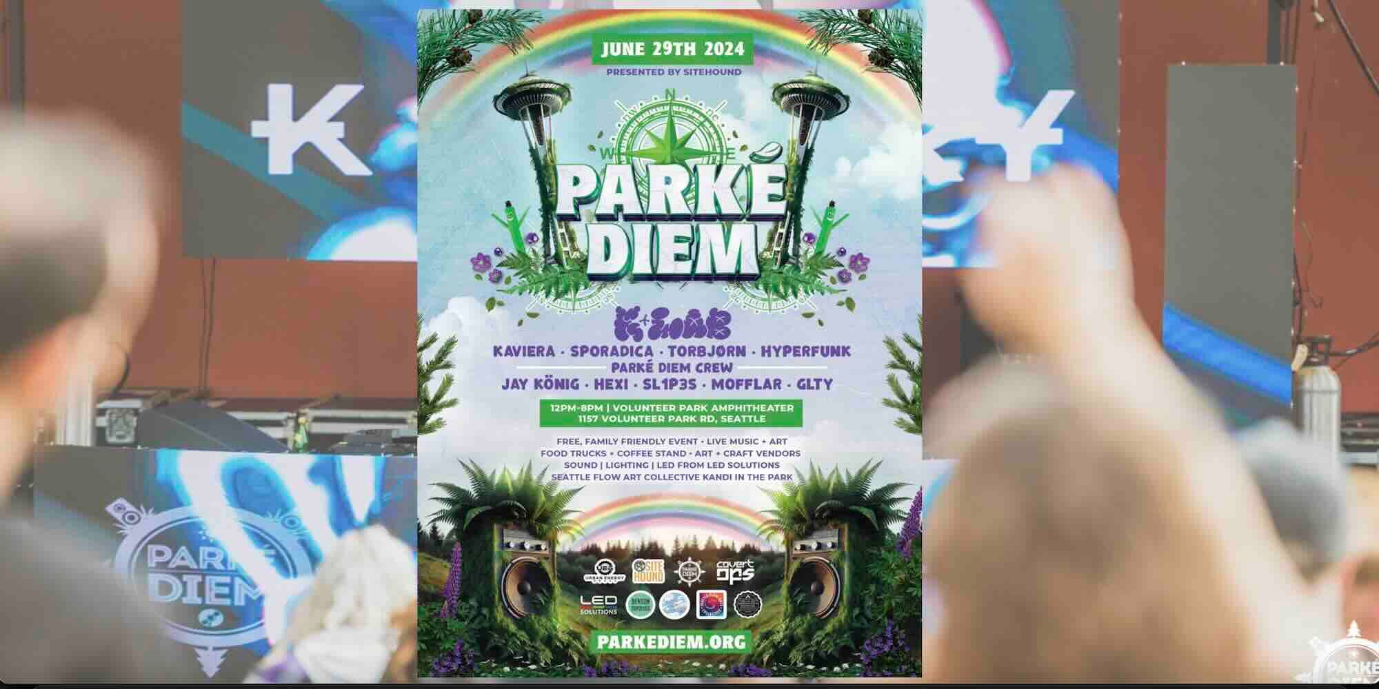 Join us in embracing the power of community! Sitehound is proud to sponsor Parké Diem in beautiful Seattle.