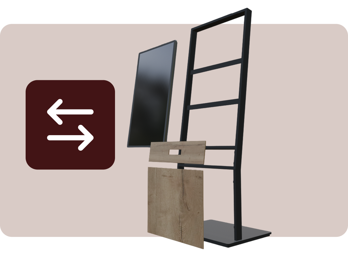 roomwiz kiosk panels