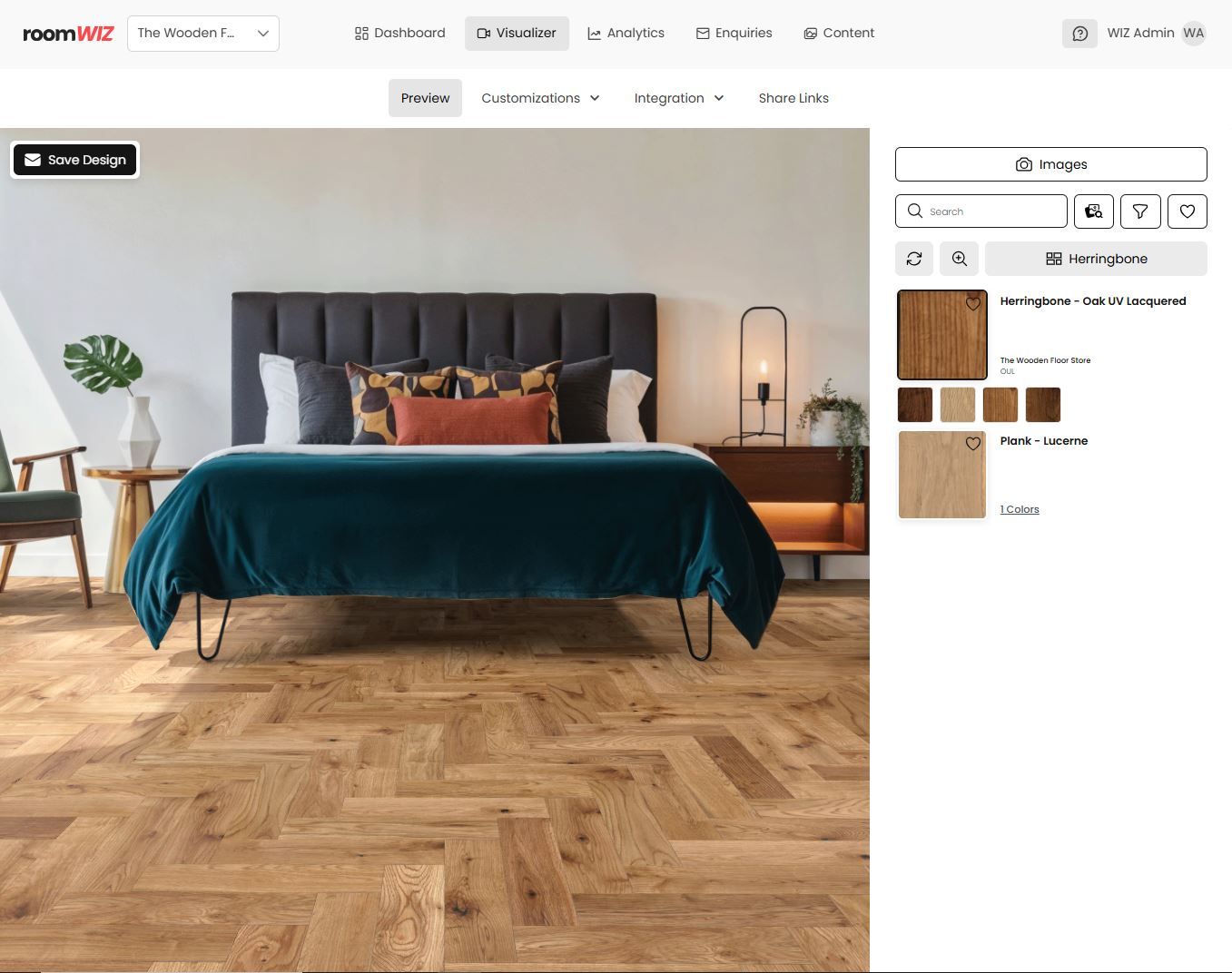 roomwiz visualiser