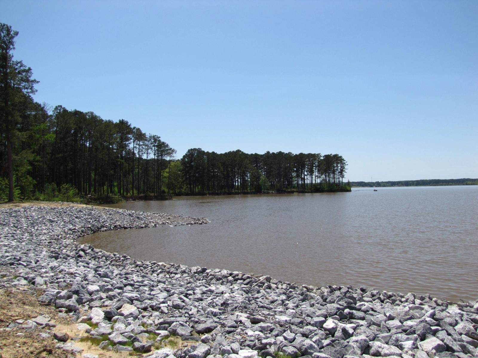 Okatibbee Lake near Meridian, Mississippi