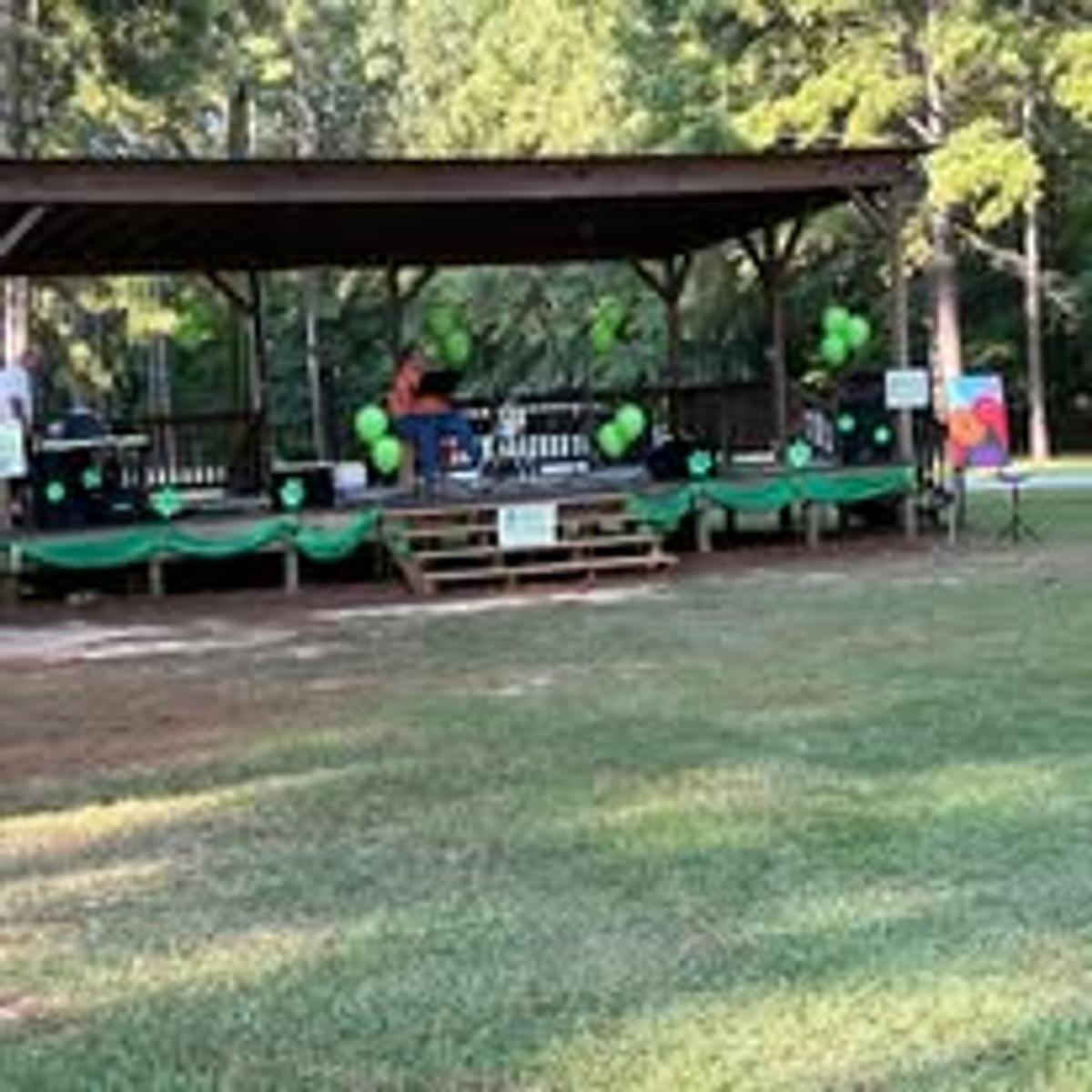 Stage at Archusa Creek Water Park