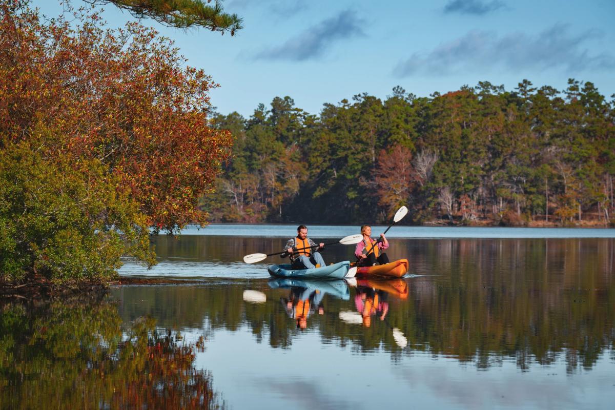 Kayaking at Flint Creek