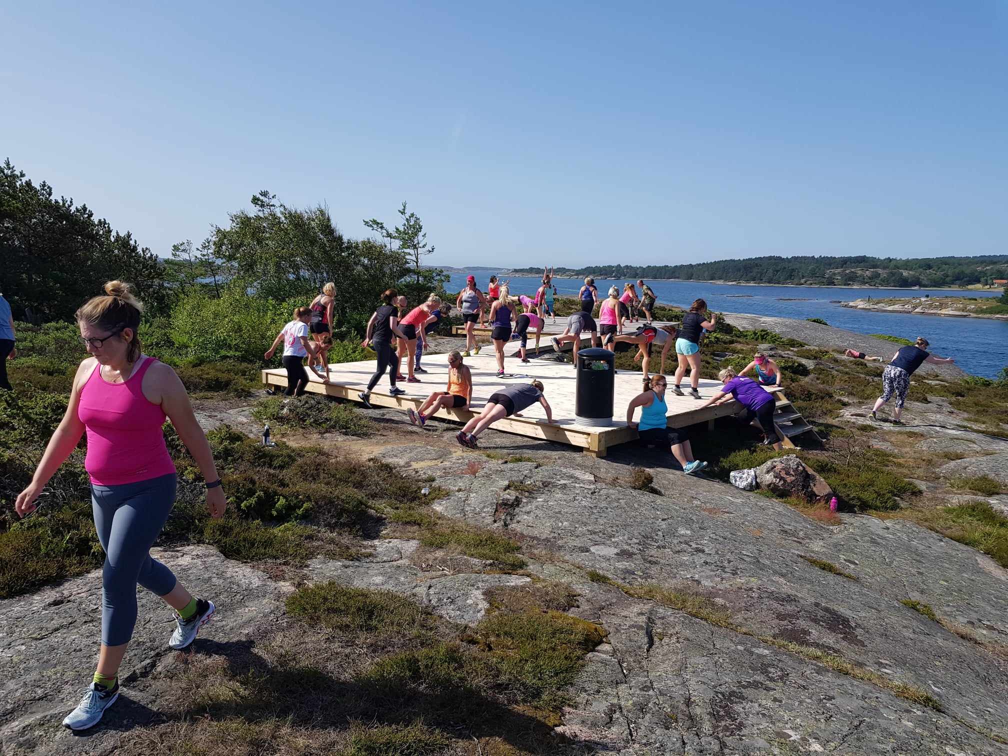 Treningshelg Tanum Strand med Kreativ Trening og Maxpulse, Treningshelg på Tanumstrand med Kristin Rosebø