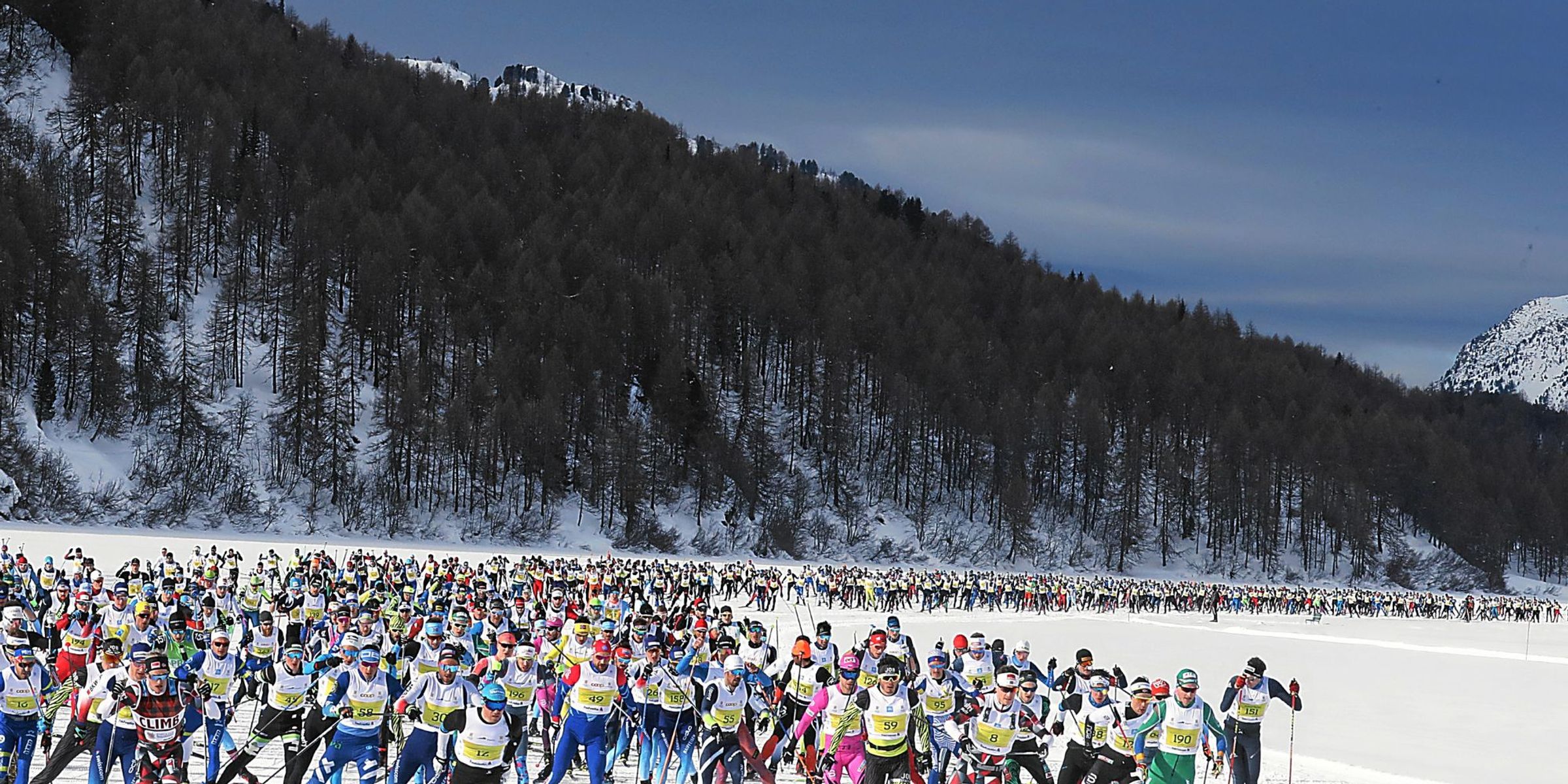 Bli med Maxpulse på skirenn i Engadindalen i Sveits