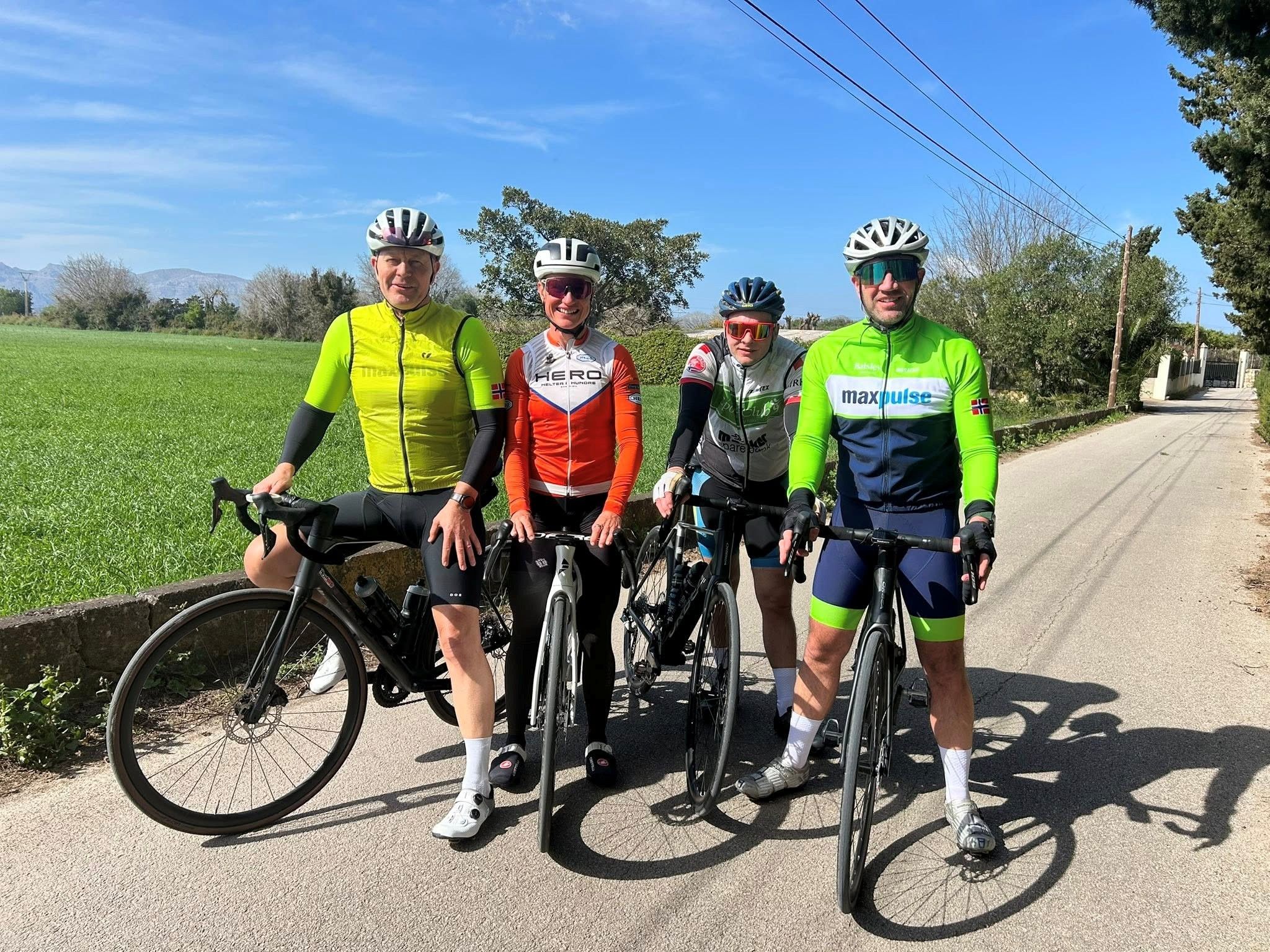 Maxpulse - aktive reiser sykkeltur Mallorca, Sykkelcamp på Mallorca om våren, Høstsykkelcamp på Mallorca
