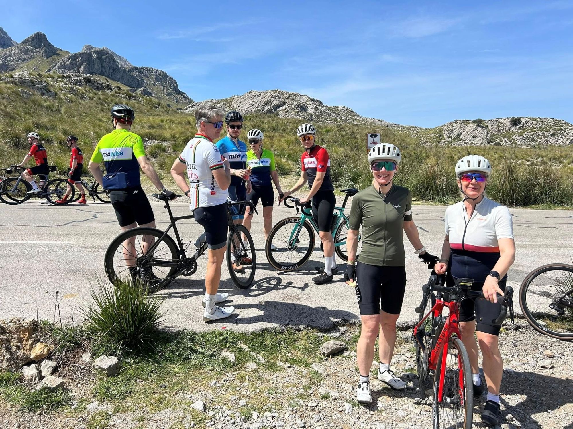 Maxpulse - aktive reiser sykkeltur Mallorca, Sykkelcamp på Mallorca om våren, Høstsykkelcamp på Mallorca
