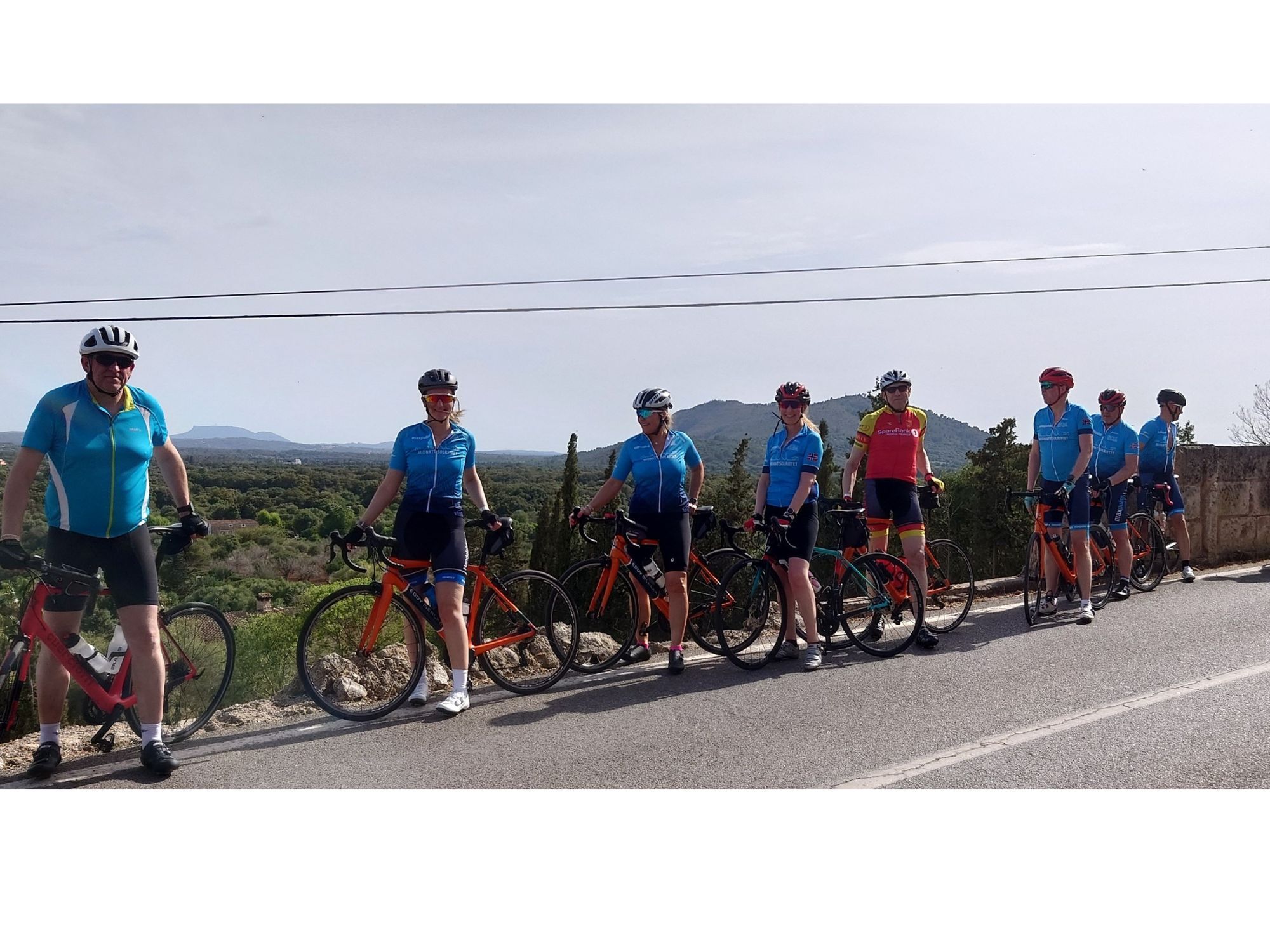 Maxpulse - aktive reiser sykkeltur Mallorca, Midnattsolrittets Sykkelcamp på Mallorca