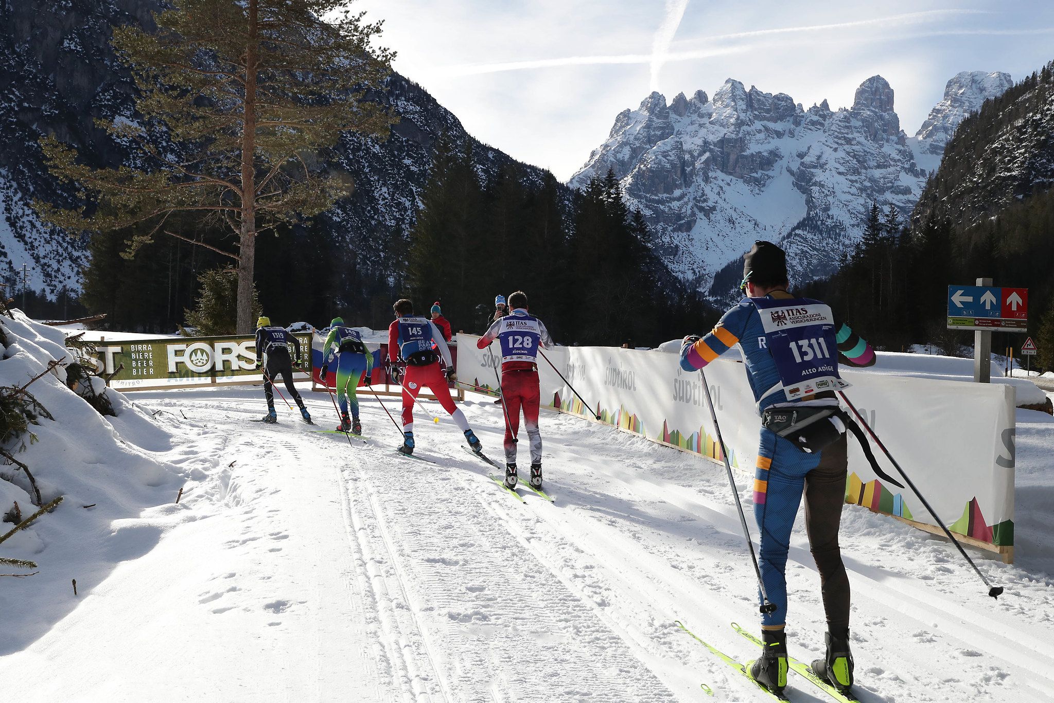 Reise til Cortina Dobbiaco med Maxpulse, Skirenn i Cortina Dobbiaco med Maxpulse