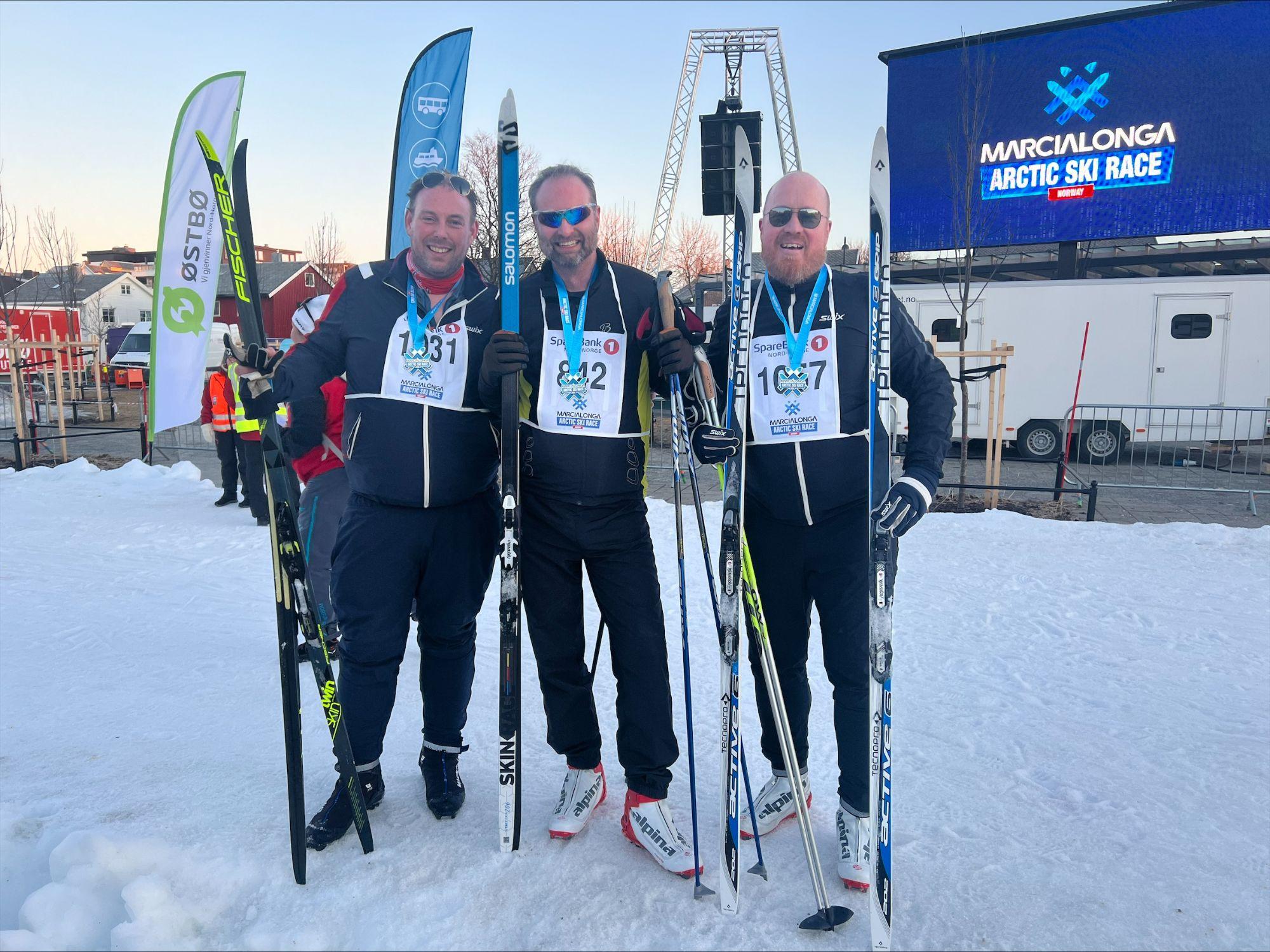 Reise til Marcialonga Arctic Race med Maxpulse