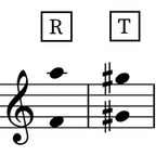 Image of the tessitura for the aria