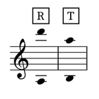 Image of the tessitura for the aria