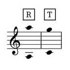 Image of the tessitura for the aria