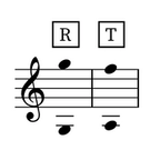 Image of the tessitura for the aria