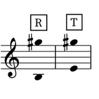 Image of the tessitura for the aria