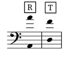 Image of the tessitura for the aria