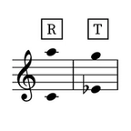 Image of the tessitura for the aria