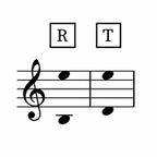 Image of the tessitura for the aria