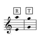 Image of the tessitura for the aria