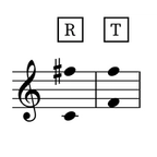 Image of the tessitura for the aria