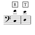 Image of the tessitura for the aria